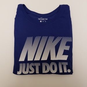Nike Blue Just Do It Tee